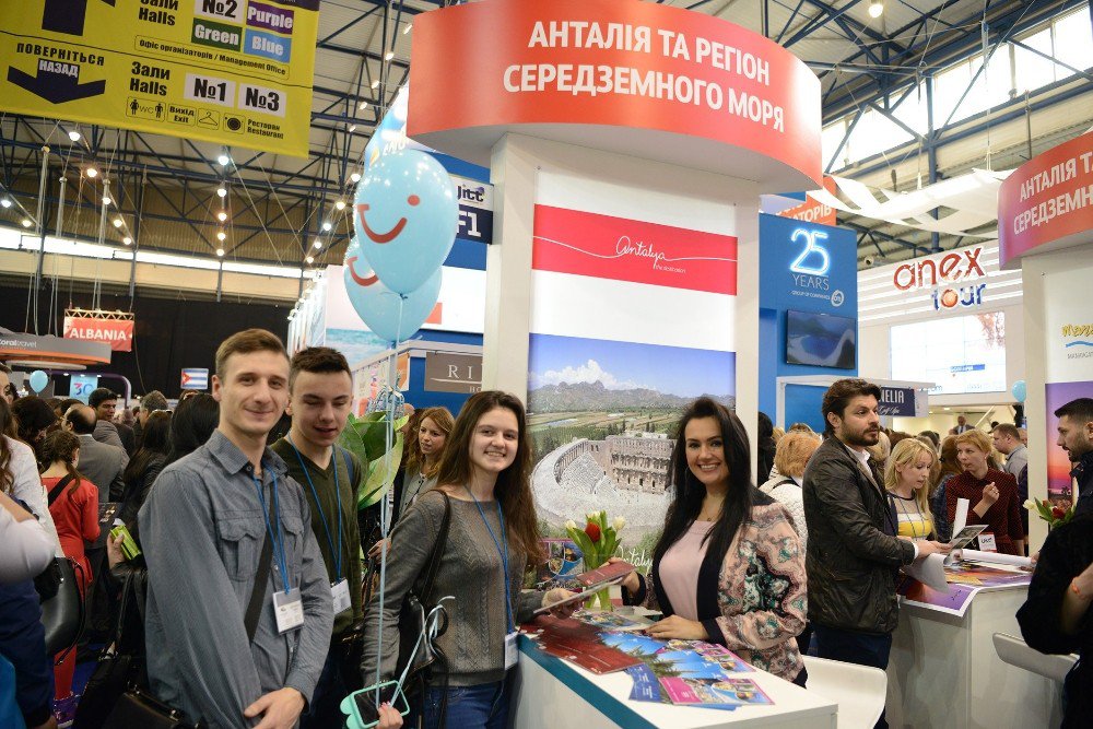 Ukrayna Turizm Fuarı’nın Yıldızı Antalya