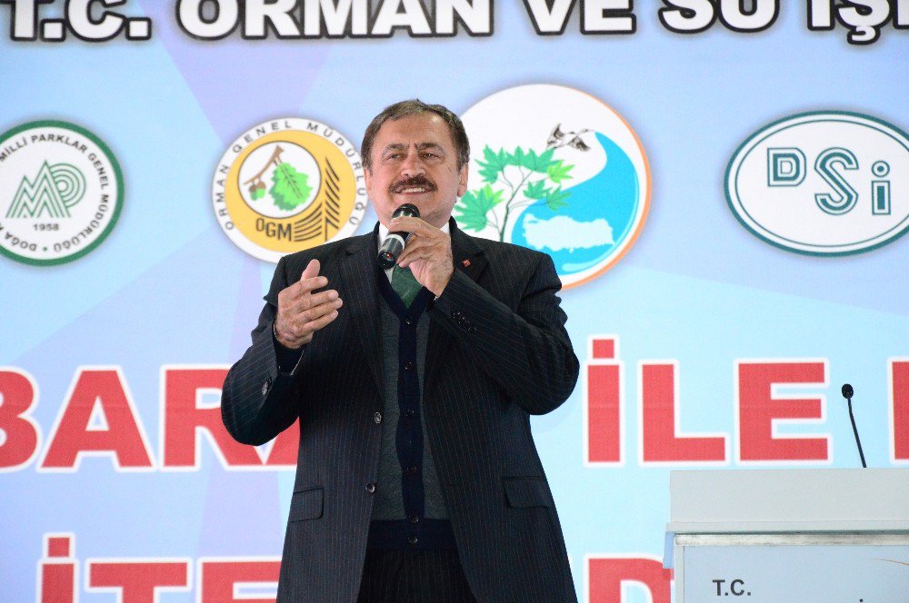 Bakan Eroğlu, 390 Milyon Lira Değerindeki 20 Tesisin Temelini Attı