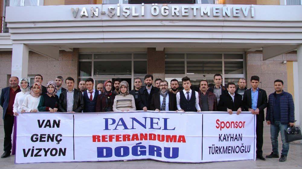 ‘Van Genç Vizyon’ Referandum İçin Alana İndi