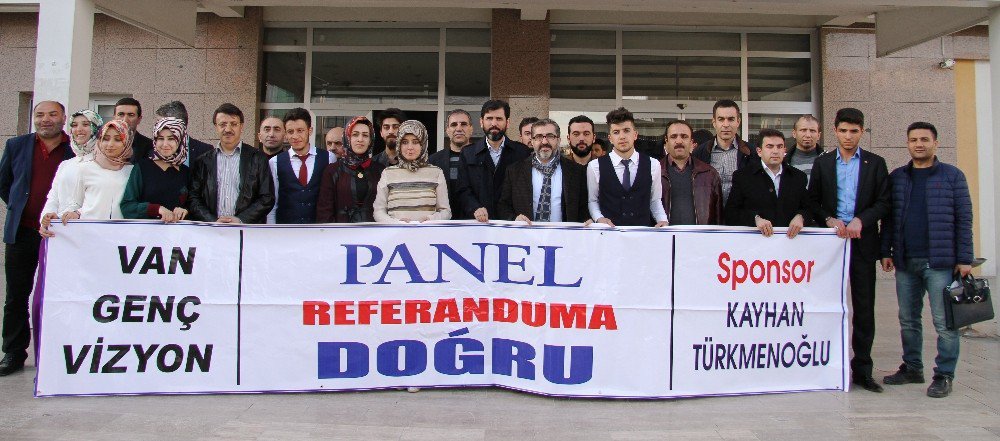 ‘Van Genç Vizyon’ Referandum İçin Alana İndi