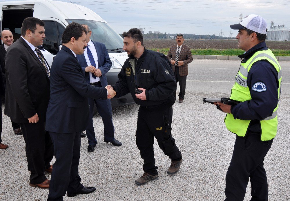 Başsavcı Yeldan’dan Uygulama Yapan Polise Ziyaret