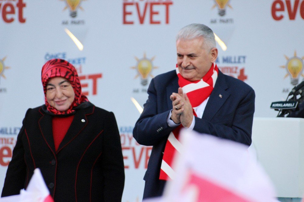 Başbakan Binali Yıldırım Kırklareli’nde