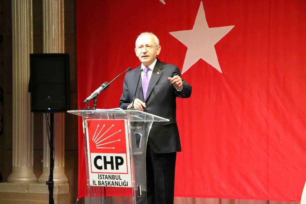 Chp Genel Başkanı Kılıçdaroğlu: " Bu Anayasa Değişikliği İle Parti Devletini Getirmek İstiyorlar."