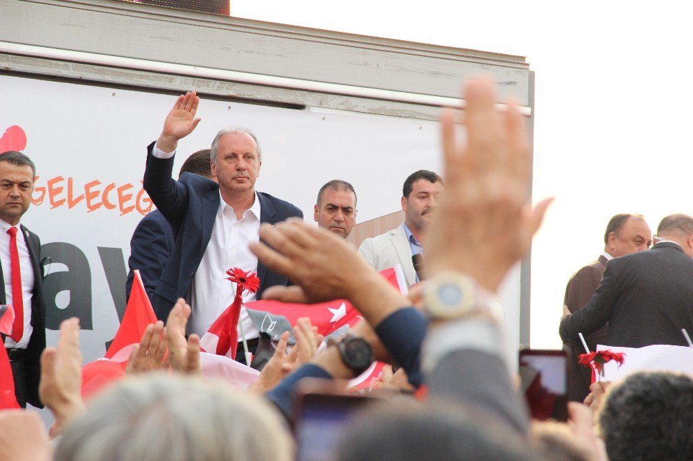 Chp’li Muharrem İnce İzmir’de