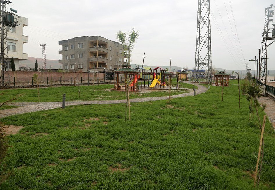 Cizre Konak Mahallesi’ndeki 3 Park Halkın Hizmetine Girdi