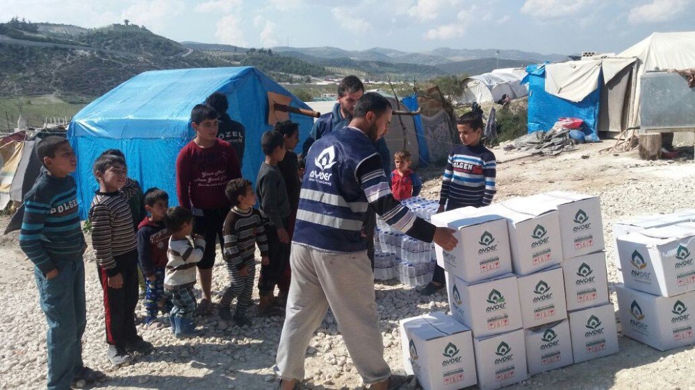 Hayder’in Yardım Konvoyu Suriye’ye Ulaştı