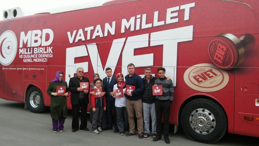 Mbd’den ’Vatan Millet Evet’ Kampanyası