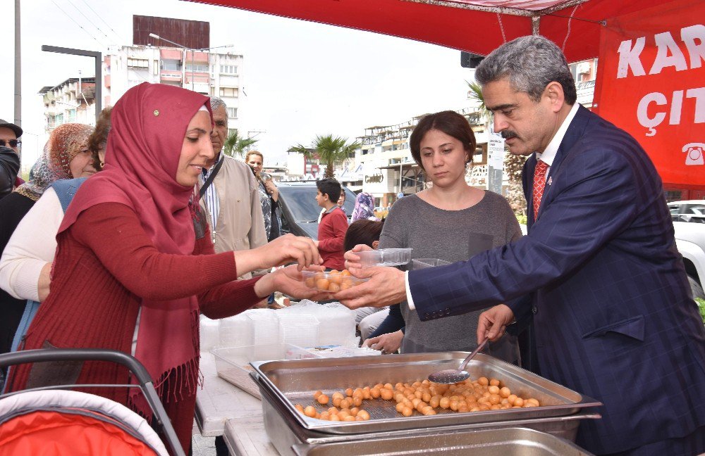 Nazilli’de Regaip Kandili Dolayısıyla Lokma Hayrı Yapıldı