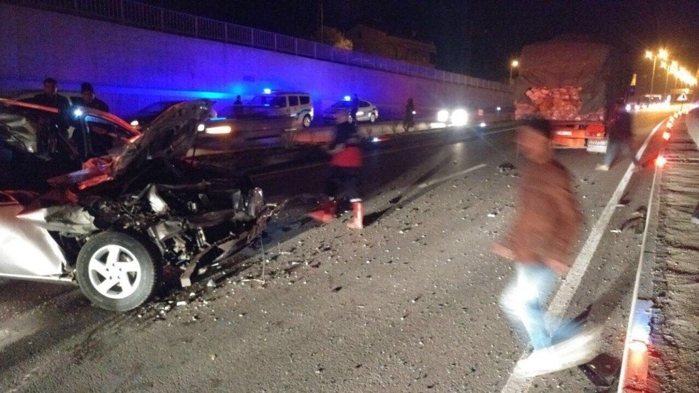 Sinop’ta Trafik Kazası: 1 Yaralı