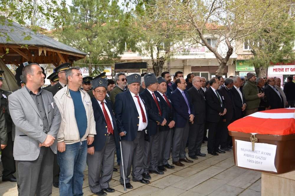 Sökeli Kıbrıs Gazisi Muhammet Ayan Törenle Son Yolculuğuna Uğurlandı