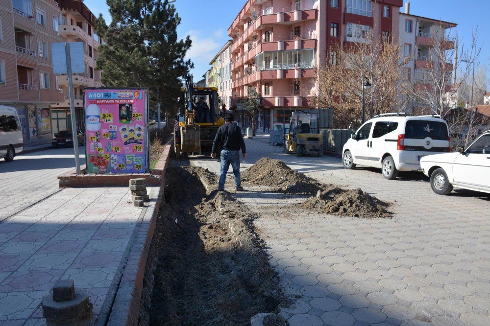 Sorgun’da Bozulan Yollar Tamir Ediliyor