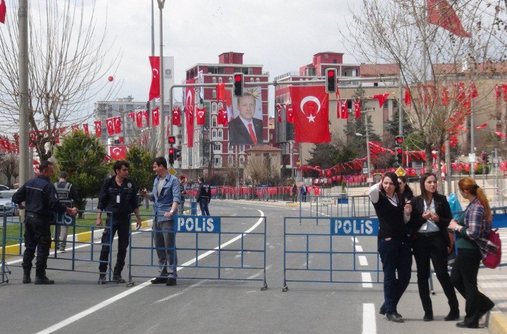 Cumhurbaşkanı Ziyareti Öncesi Yoğun Güvenlik