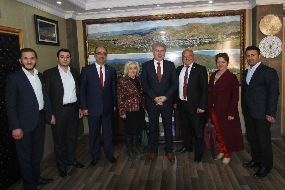 Türk Kızılayı Bayburt Şubesinden Başkan Memiş’e Ziyaret