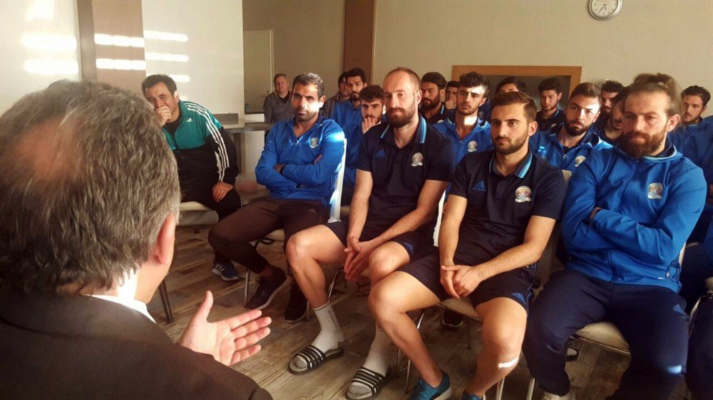 Genel Sekreter Yalçın’dan Belediyespor’un Yeni Yönetimine Ziyaret