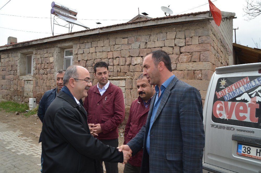 Başkan Şinasi Gülcüoğlu Yeni Mahallede Vatandaşlarla Bir Araya Geldi