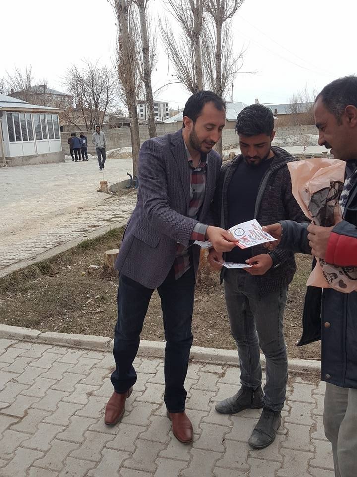 Saray’da Referandum Çalışması