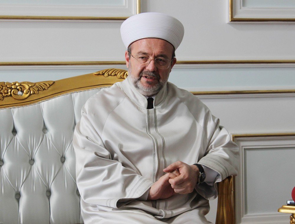 Diyanet İşleri Başkanı Görmez: "Almanya’da, Din Görevlilerimize Yönelik Baskıların Bir An Önce Son Bulacağını Umuyorum"