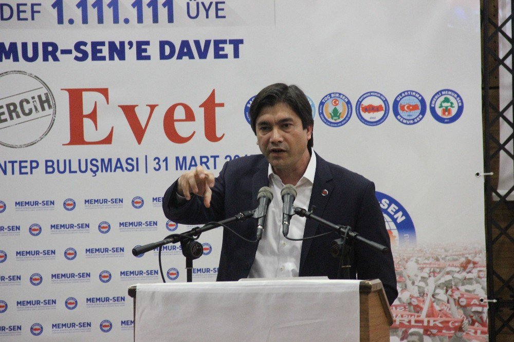 Gaziantep’te "Memur-sen’e Davet, Tercihimiz Evet" Programına Yoğun İlgi