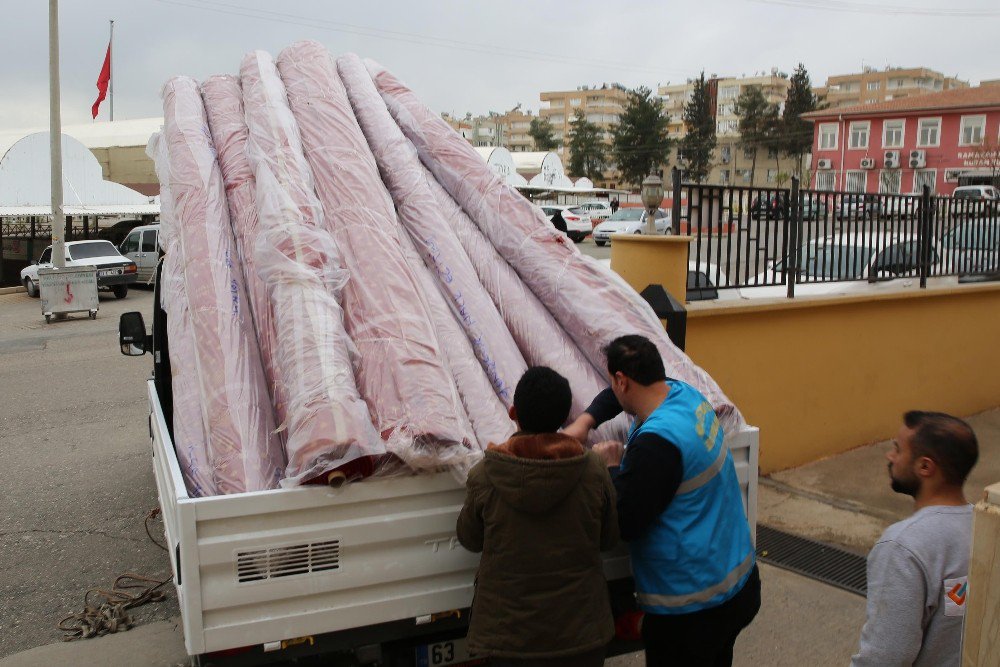 Haliliye Belediyesi Yedi Kurumun Halı İhtiyacını Karşıladı