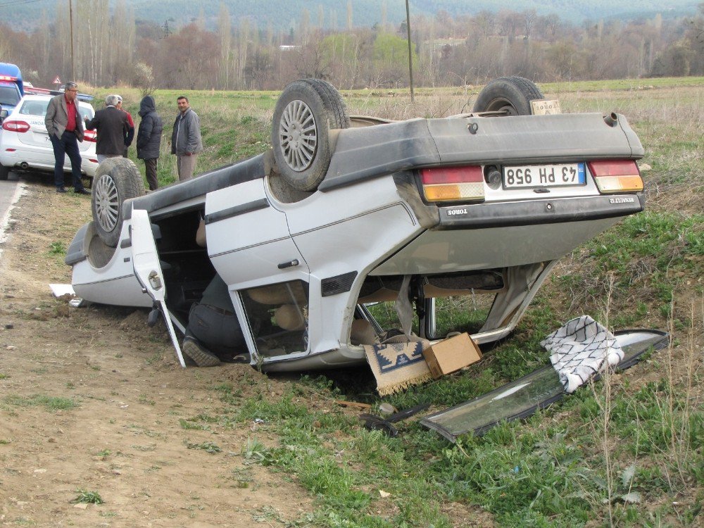 Hisarcık’ta Trafik Kazası: 1 Yaralı