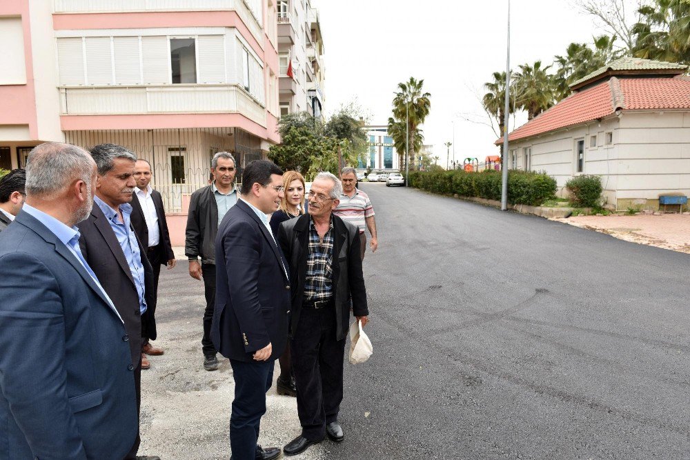 Başkan Tütüncü, Mahallelerdeki Çalışmaları İnceledi