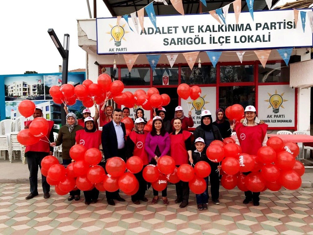 Sarıgöl Ak Parti 16 Nisan’a Hazırlanıyor