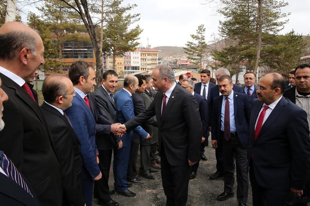 Maliye Bakanı Ağbal İle Bilim Sanayi Ve Teknoloji Bakanı Özlü, Bayburt’ta