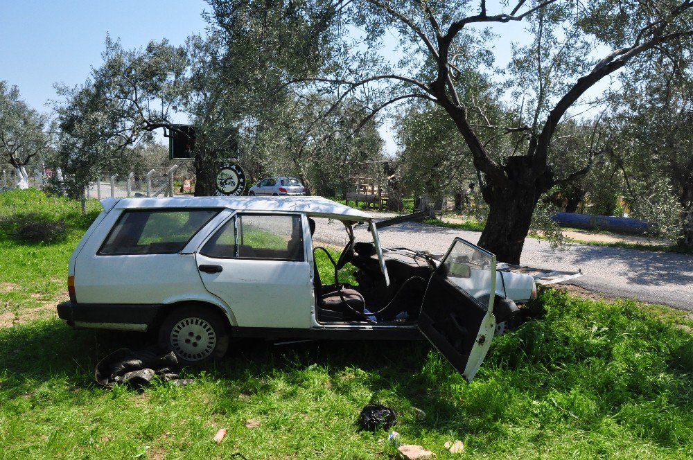 Ayvacık’ta Trafik Kazası: 1 Yaralı