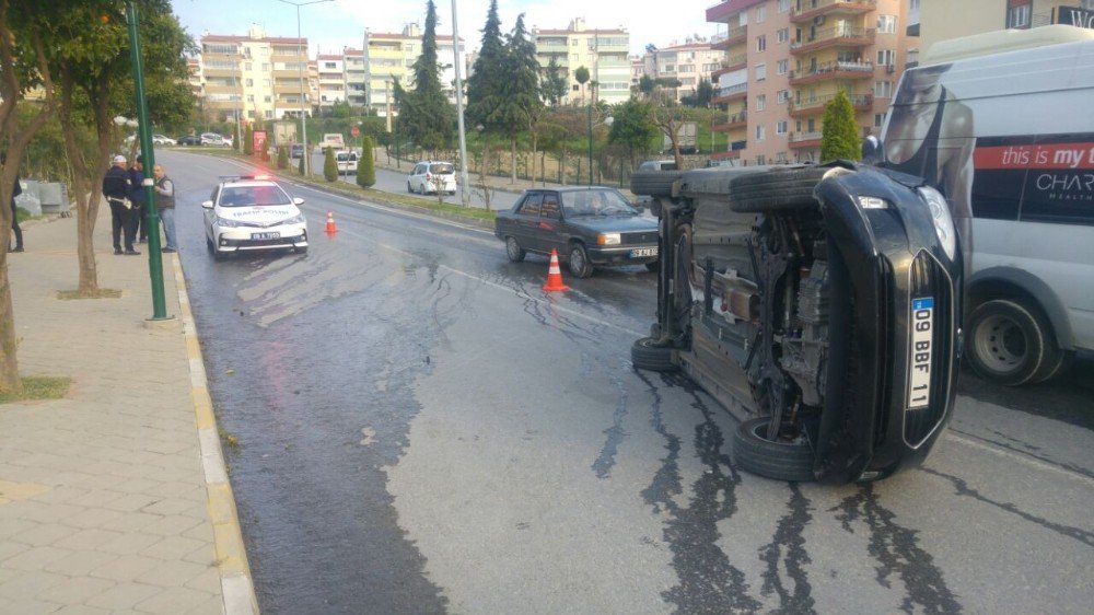 Kuşadası’nda Trafik Kazası