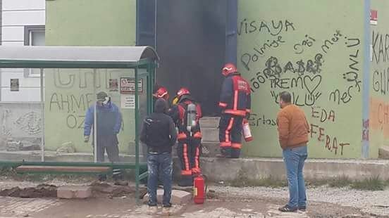 Trafo Yangını İlçe Merkezini Elektriksiz Bıraktı