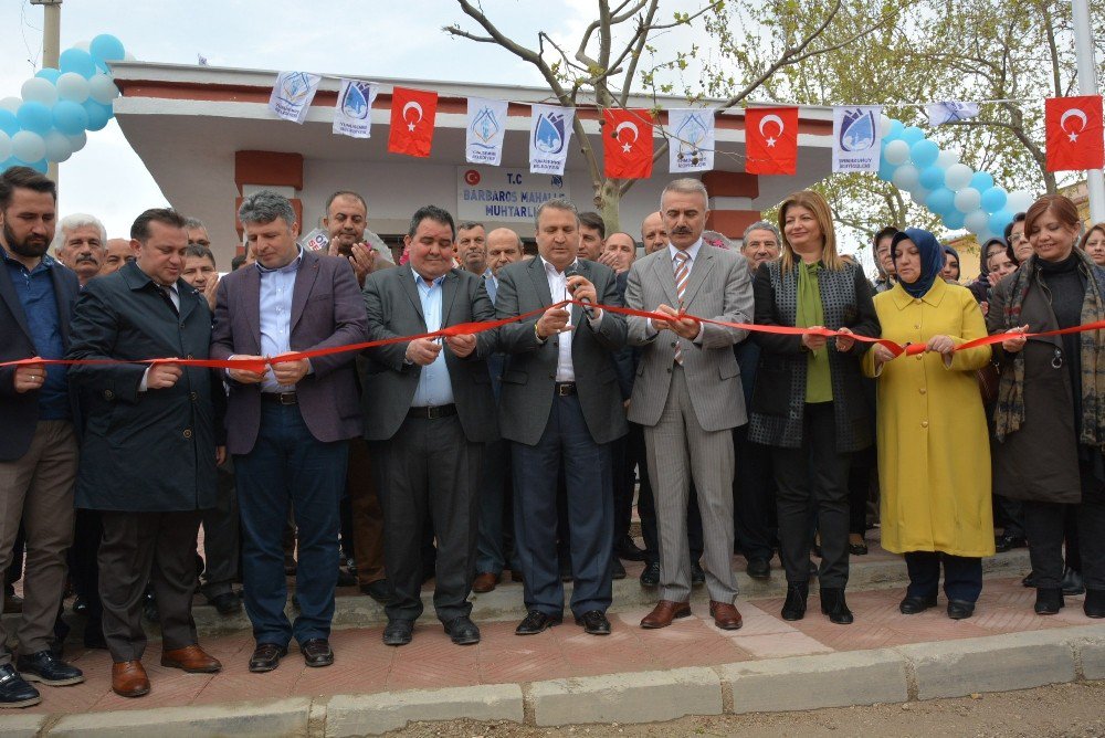 Barbaros Mahallesi, Hanımlar Lokali Ve Muhtarlık Binasına Kavuştu