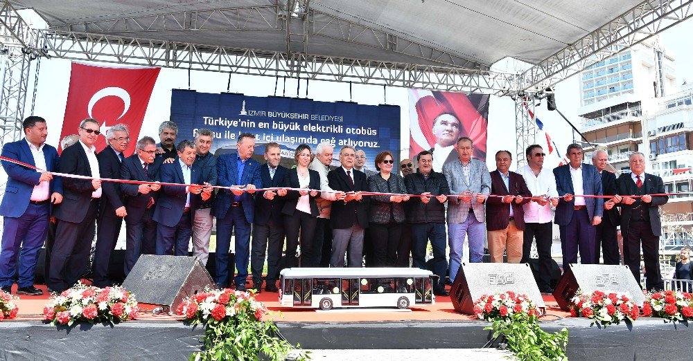 İlk Full Elektrikli Otobüsler Hizmete Girdi