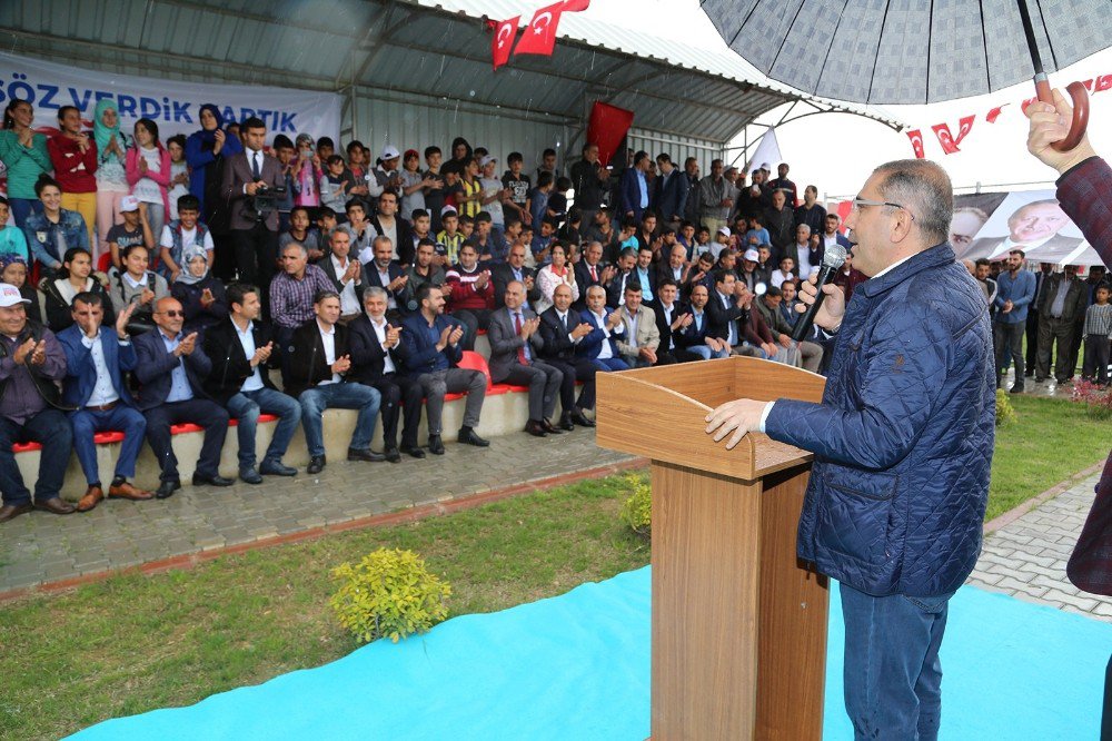 Doğankent Spor Tesisi Hizmete Açıldı