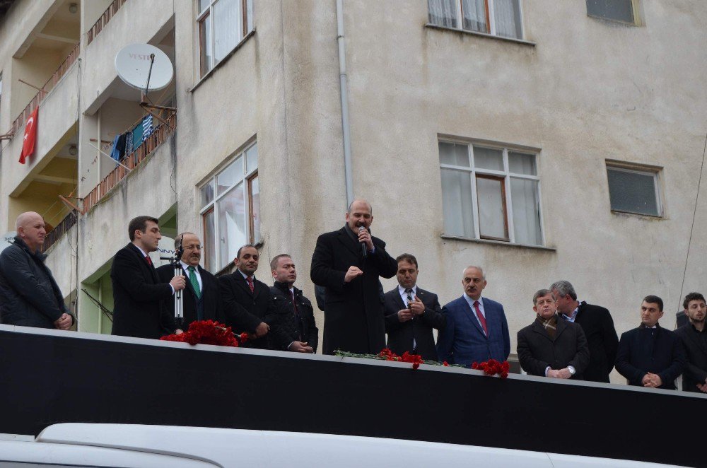 Bakan Soylu Trabzon’da