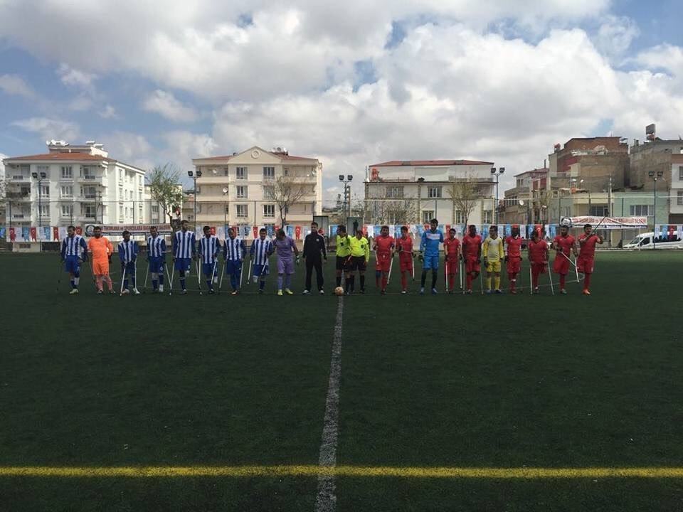 Ampute Futbol Takımından Bir Galibiyet Daha