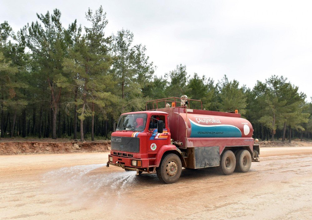 Kepez Belediyesi Kirişçiler Yolu’nda Çalışma Başlattı