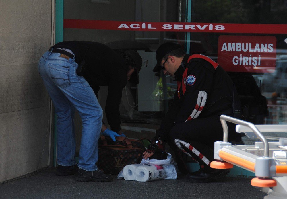 Aydın’da Hastane Önünde Unutulan Çanta Paniğe Neden Oldu