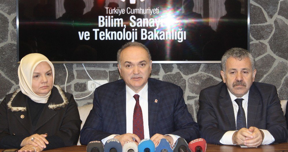 Bilim Sanayi Ve Teknoloji Bakanı Faruk Özlü: