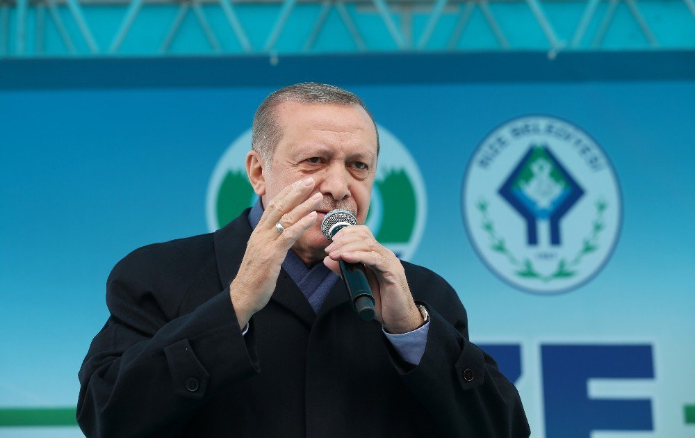 Cumhurbaşkanı Erdoğan Memleketi Rize’de (2)