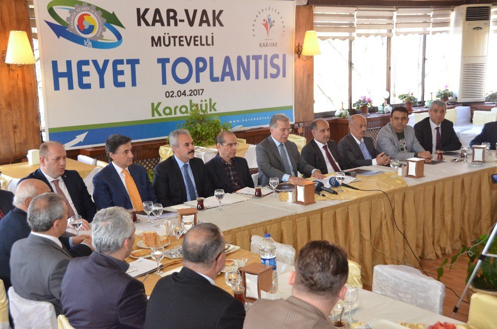 Kar-vak Mütevelli Heyet Toplantısı Karabük’te Yapıldı