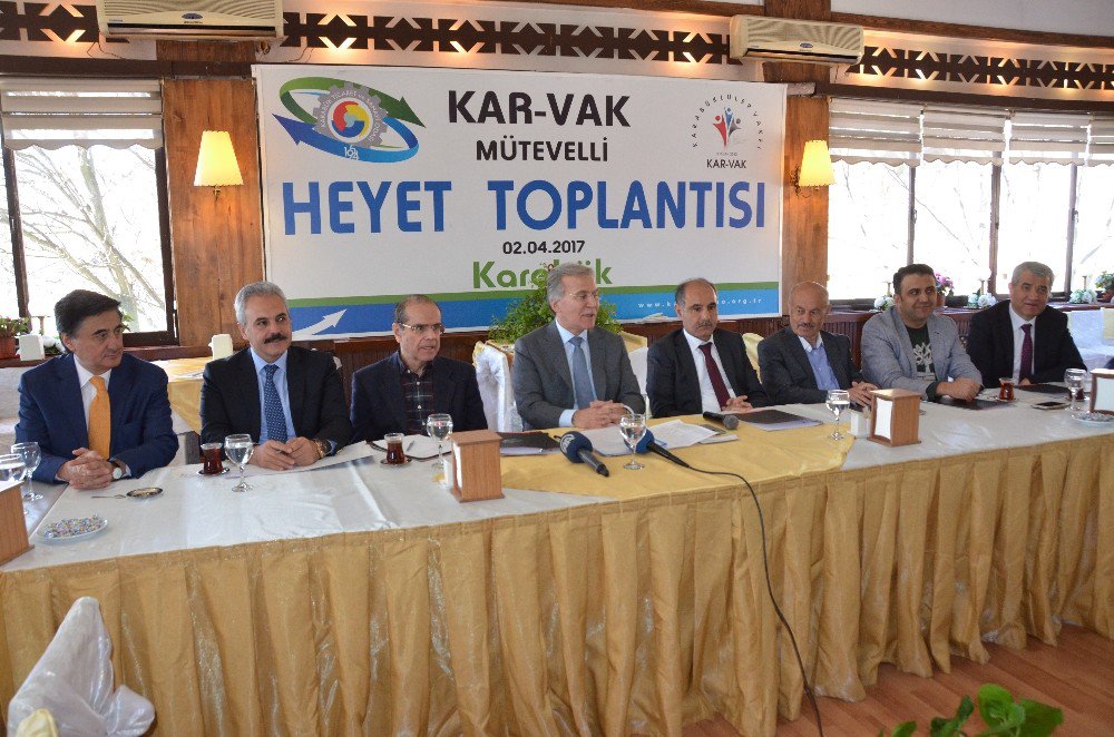 Kar-vak Mütevelli Heyet Toplantısı Karabük’te Yapıldı