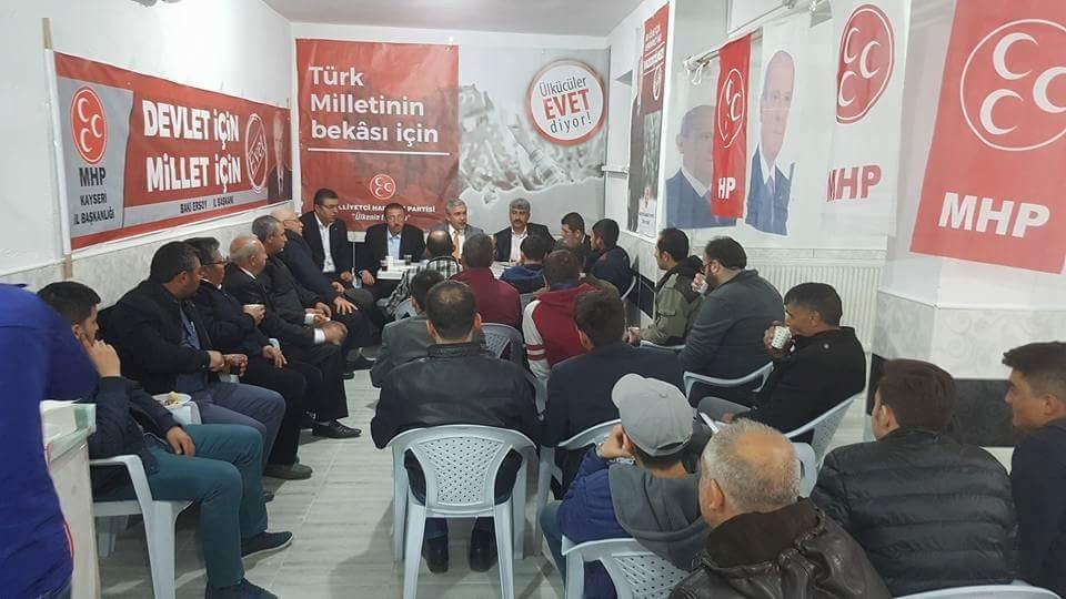 Mhp Melikgazi İlçe Başkanı Yücebaş, "Milletimiz En Doğru Kararı Verecektir"