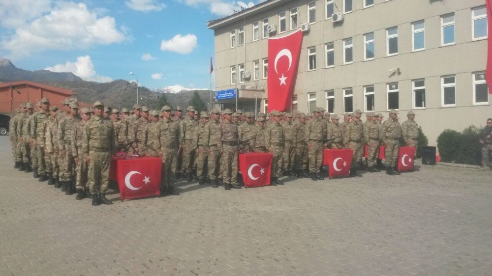 Siirt’te 234 Güvenlik Korucusu Göreve Başladı