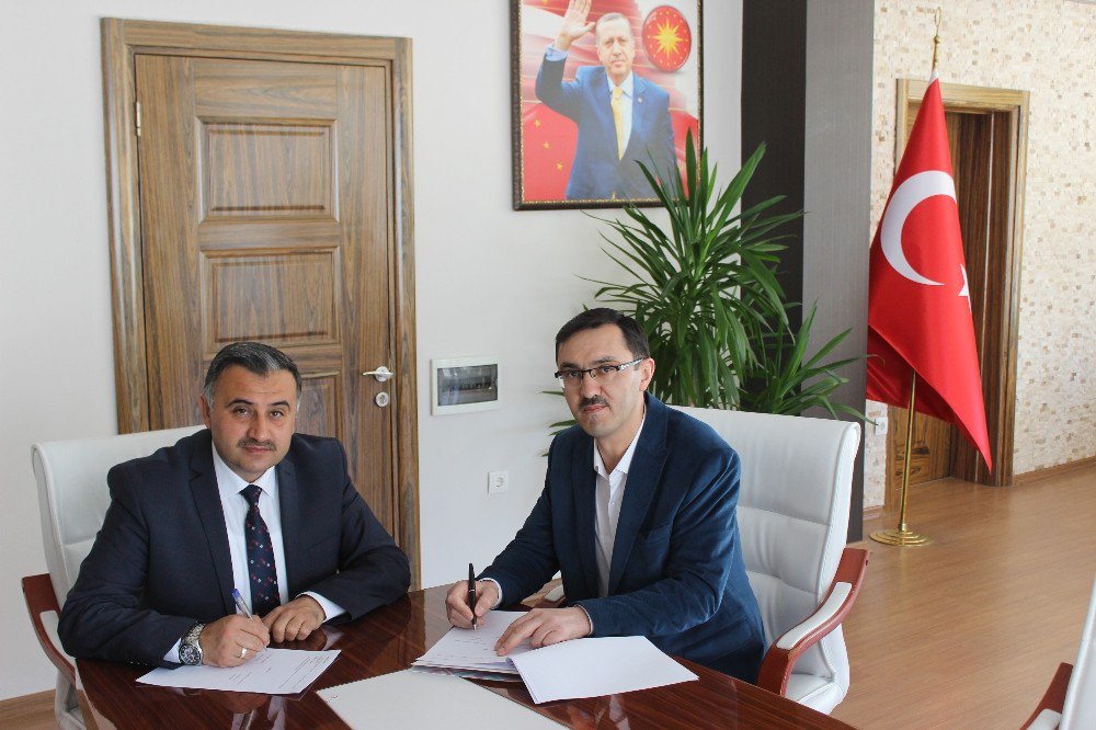 Develi Belediyesi İle İmkb Fen Lisesi Arasında Protokol