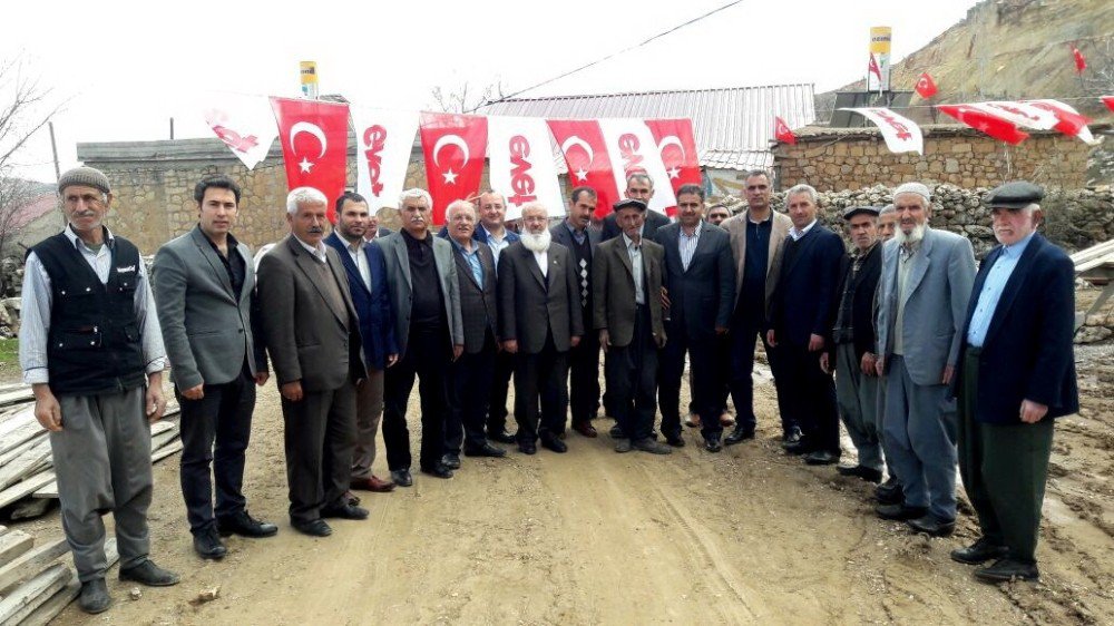 Milletvekili Fırat Bir Günde 14 Köy Gezdi