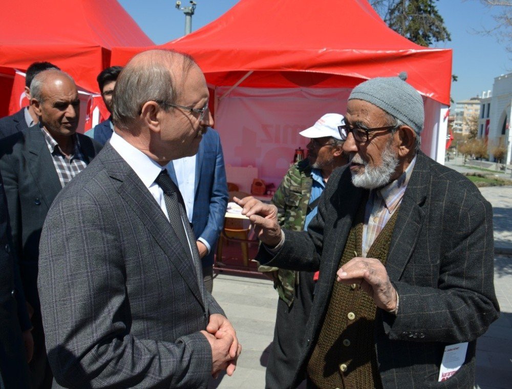 Sorgun, ‘Evet ‘Çadırında Soruları Dinledi