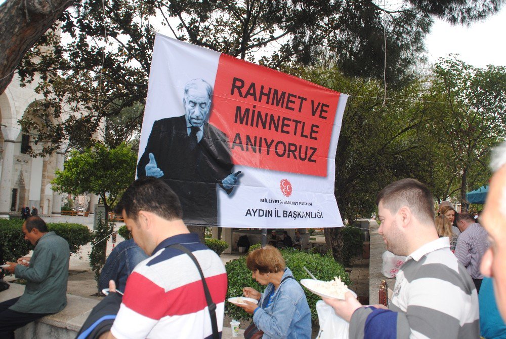 Alpaslan Türkeş, Aydın’da Anıldı