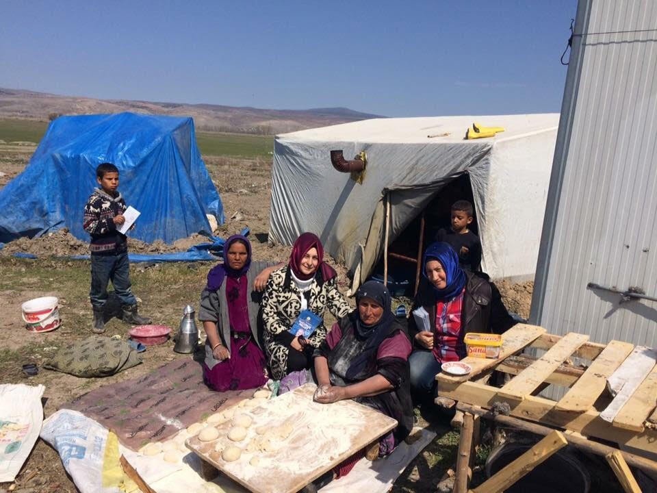 Başkan Eserkaya Kapı Kapı Geziyor