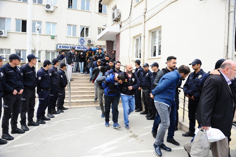 Bursa’daki Dev Uyuşturucu Operasyonu Helikopter Kamerasında