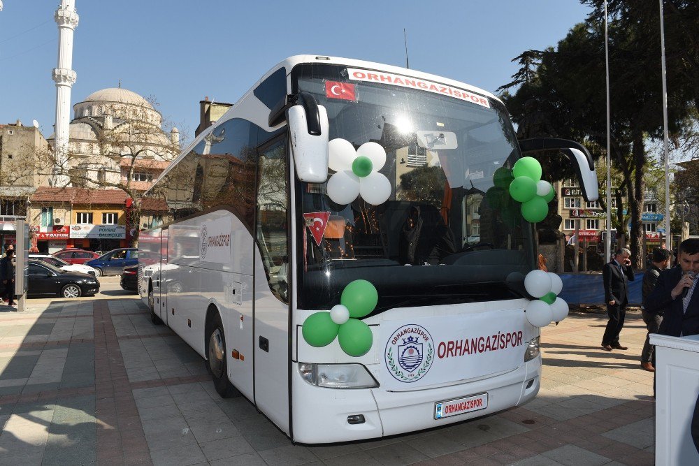 Orhangazispor Otobüsüne Kavuştu